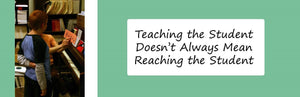 Teaching the Student Doesn't Always Mean Reaching the Student
