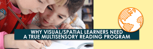 Por qué los estudiantes visuales/espaciales necesitan un verdadero programa de lectura multisensorial