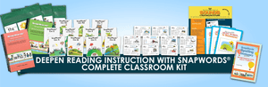 Profundice la enseñanza de la lectura con SnapWords® Complete Classroom Kit