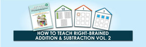 How To Teach Right-Brained Addition & Subtraction Vol. 2