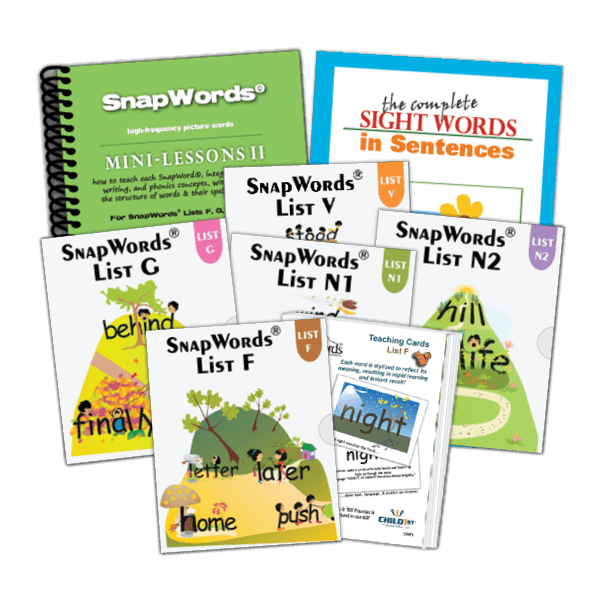 301 SnapWords® Teaching Cards - Child1st Publications