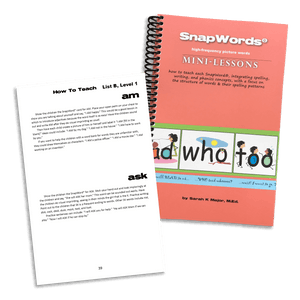 SnapWords Mini-Lessons 1