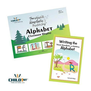 Display Alphabet & Writing the Visual, Kinesthetic, and Auditory Alphabet 