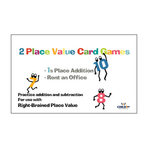 Right-Brained Place Value Adding 1s Cards