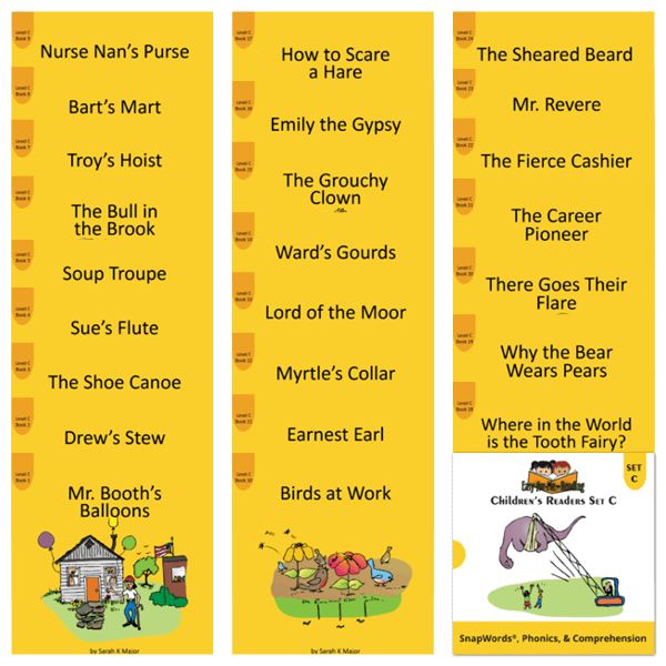 Easy-for-Me™ Children's Readers Set C - Child1st Publications