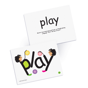 SnapWords Teaching Cards List A