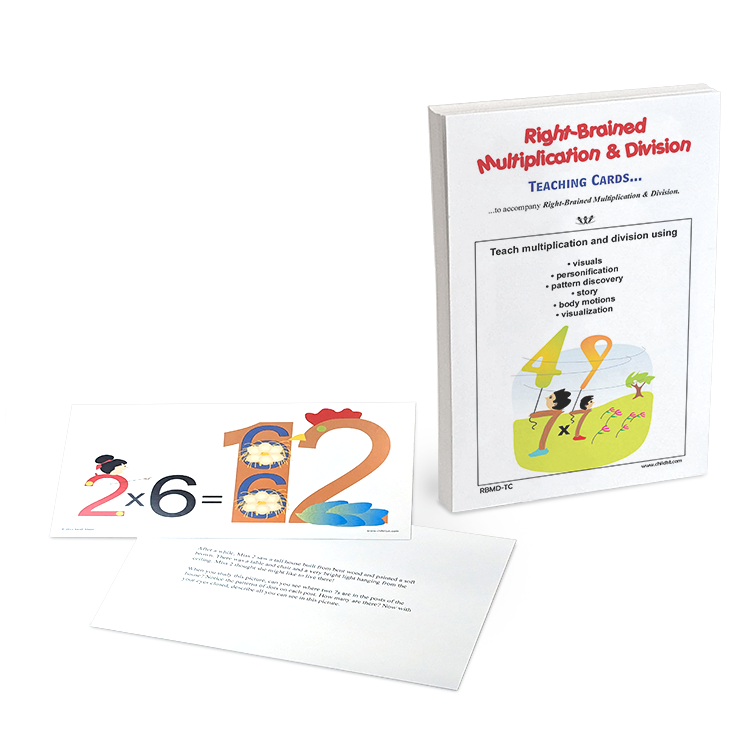 Right-Brained Multiplication & Division Kit