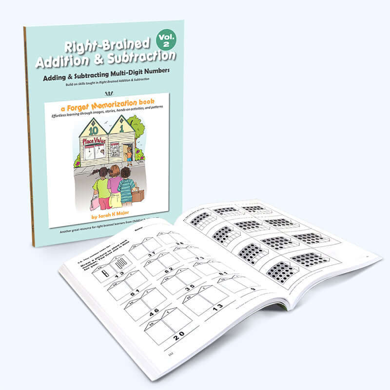 Right Brained Addition & Subtraction Vol. 2