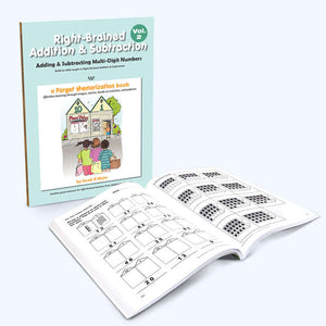 Right Brained Addition & Subtraction Vol. 2