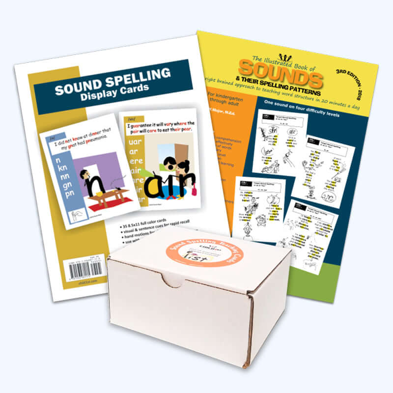 Right-Brained Phonics & Spelling Kit - Child1st Publications