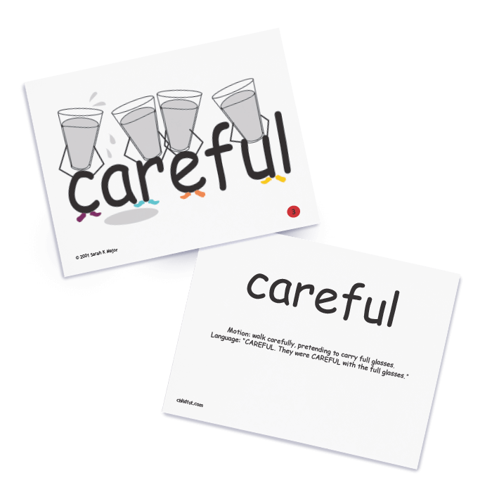 SnapWords® Teaching Card Careful