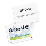 Load image into Gallery viewer, SnapWords® Teaching Card Above
