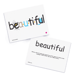 Load image into Gallery viewer, SnapWords® Teaching Card Beautiful
