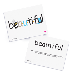 SnapWords® Teaching Card Beautiful