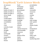 Cargar imagen en el visor de la galería, SnapWords Science Vocabulary Earth Science
