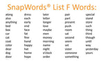 Load image into Gallery viewer, SnapWords List F Words
