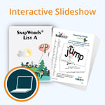 Load image into Gallery viewer, SnapWords® List A
